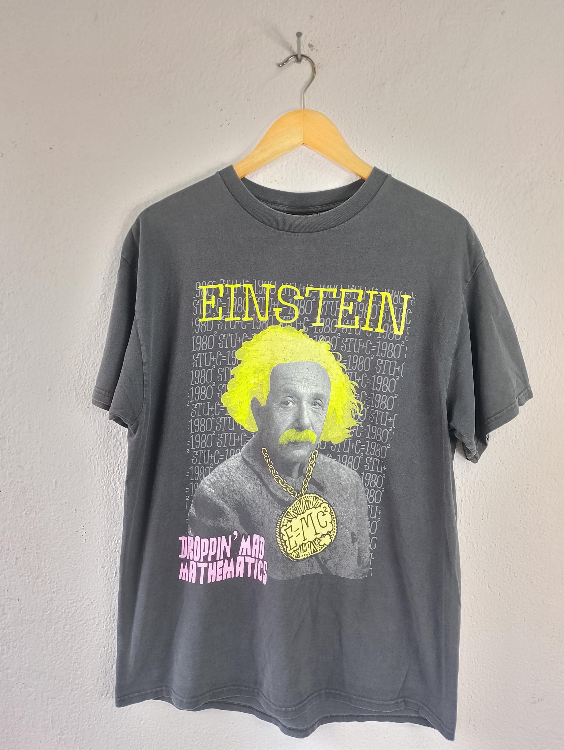 Vintage Stussy Einstein T-shirt Large - Etsy