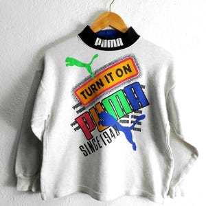 Vintage puma pullover sweatshirt