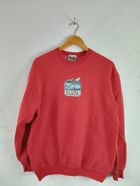 Vintage Gonzo Surf Crewneck Sweatshirt M/L - Etsy