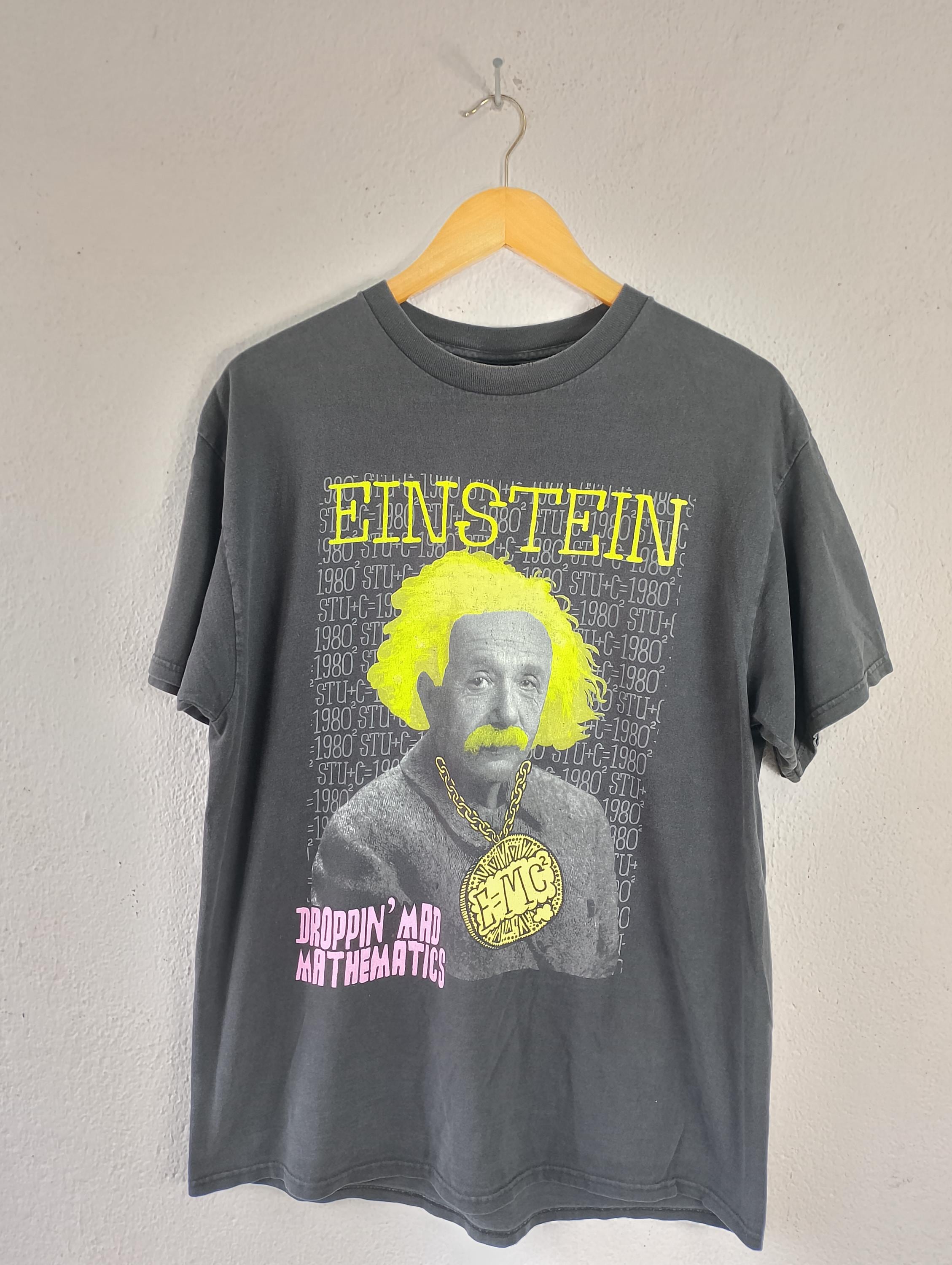 Vintage Stussy Einstein T-shirt Large - Etsy