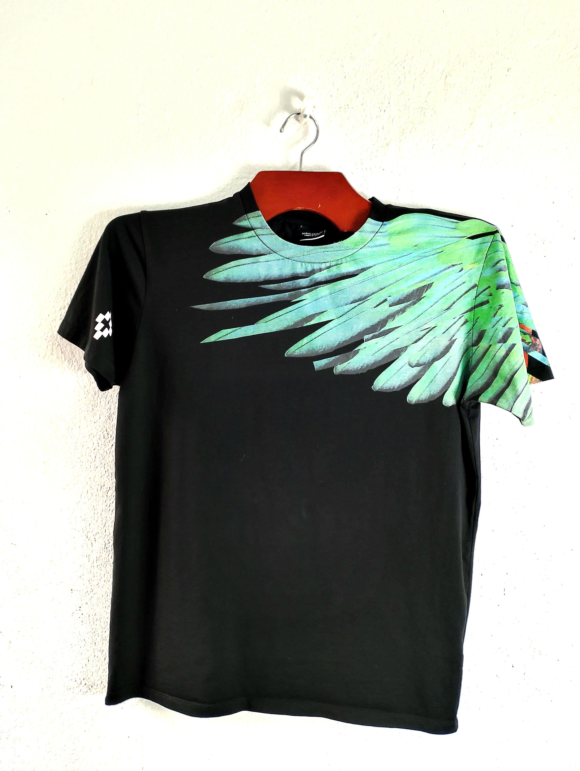 Marcelo Burlon T-shirt - Etsy Marcelo Burlon T-shirt - Etsy