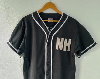 T-shirt Vintage San Francisco NOPA (North Of Panhandle) - Taille S Jaune - Années 90