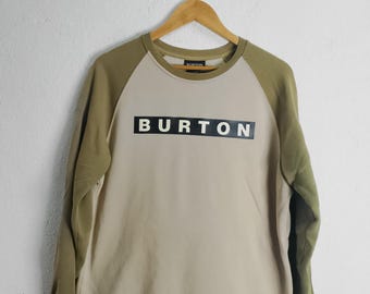 Sudadera Burton de cuello redondo, talla M.