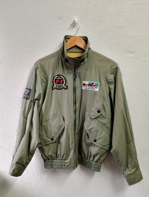 Vintage Honda F1 Bomber Jacket - Etsy