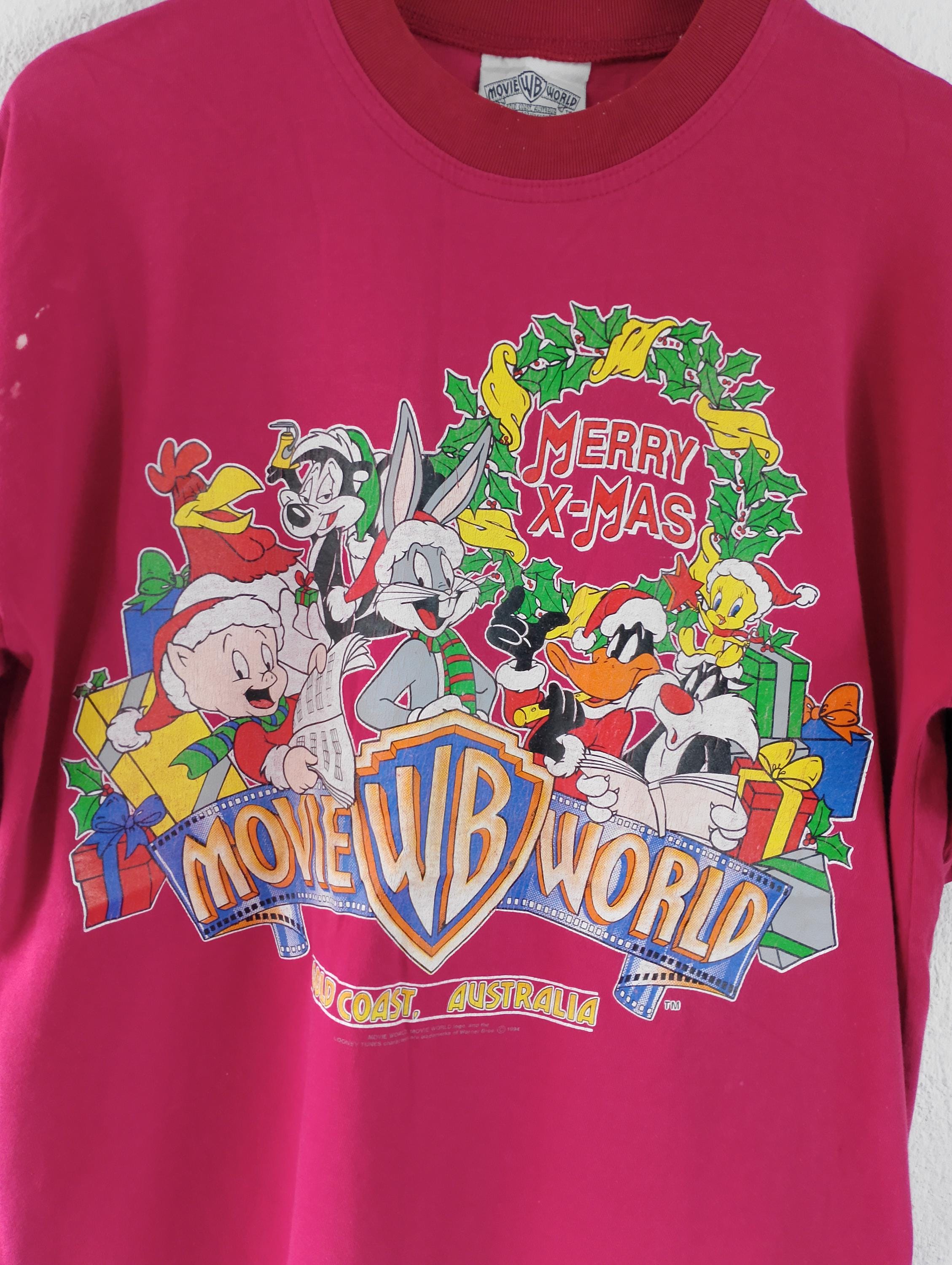 Vintage Movie World Warner Bros Australia T-shirt Large - Etsy