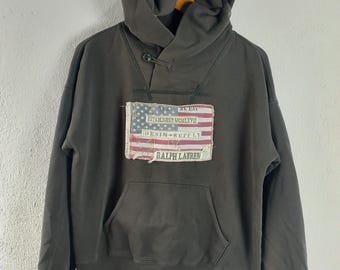 Ralph Lauren Denim & Versorgung Pullover Sweatshirt Hoodies Medium