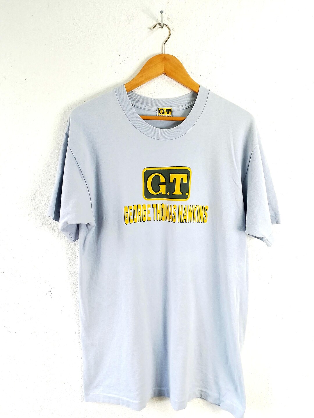 Vintage GT George Thomas Hawkins Fishing Outdoor T-shirt Large - Etsy