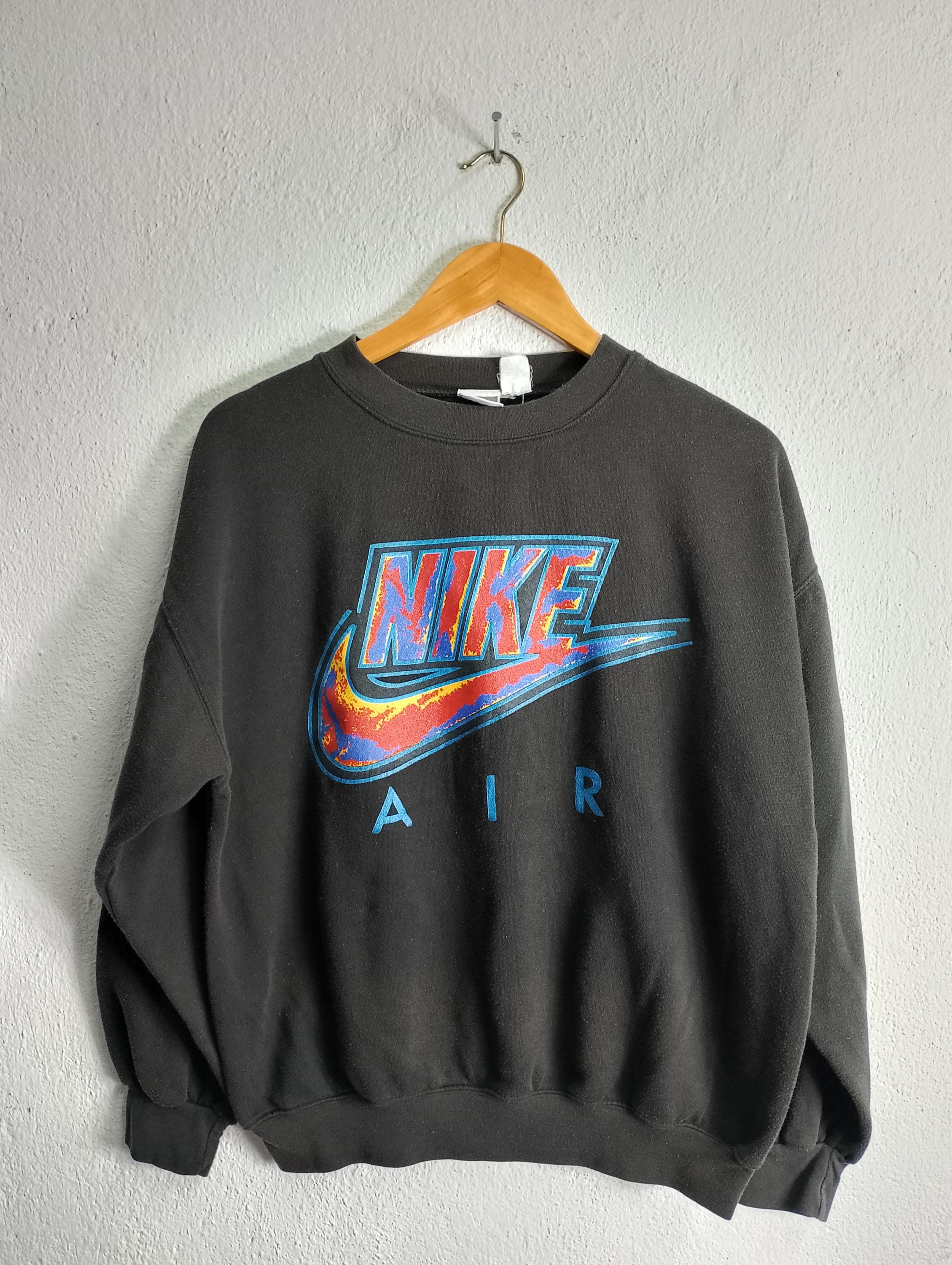 Vintage Nike Crewneck Sweatshirt Medium - Etsy