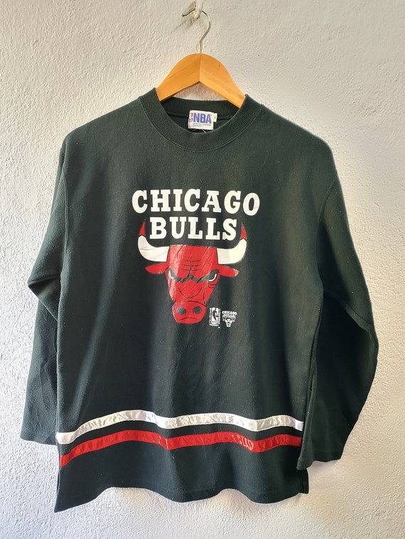Chicago Bulls Pullover Sweatshirt Crew Neck Medium - Etsy