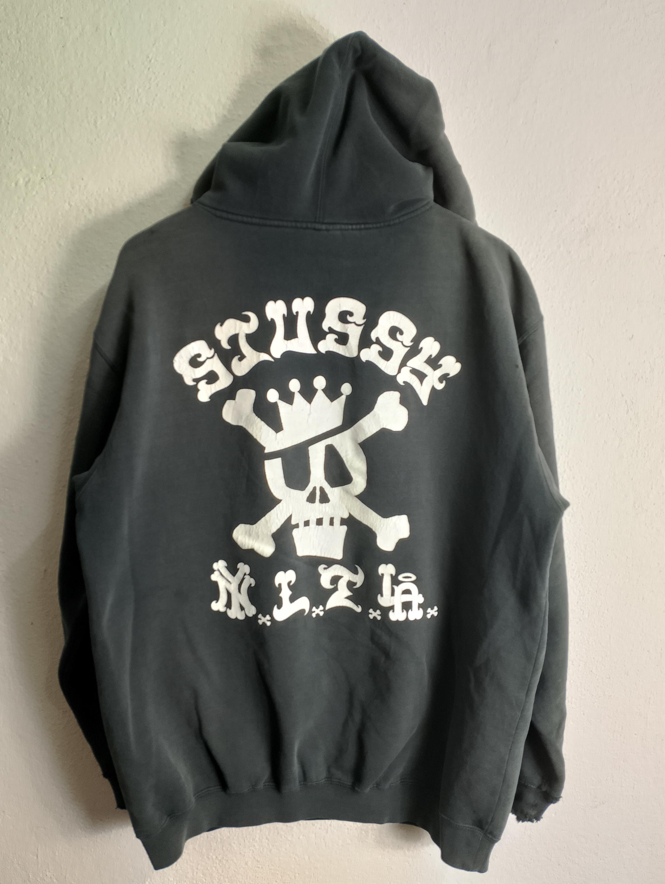 old Stussy 80s pull over coveralls XL