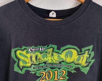 Cypress Hill Smokeout Various Artists Concert Tour T-shirt - Etsy