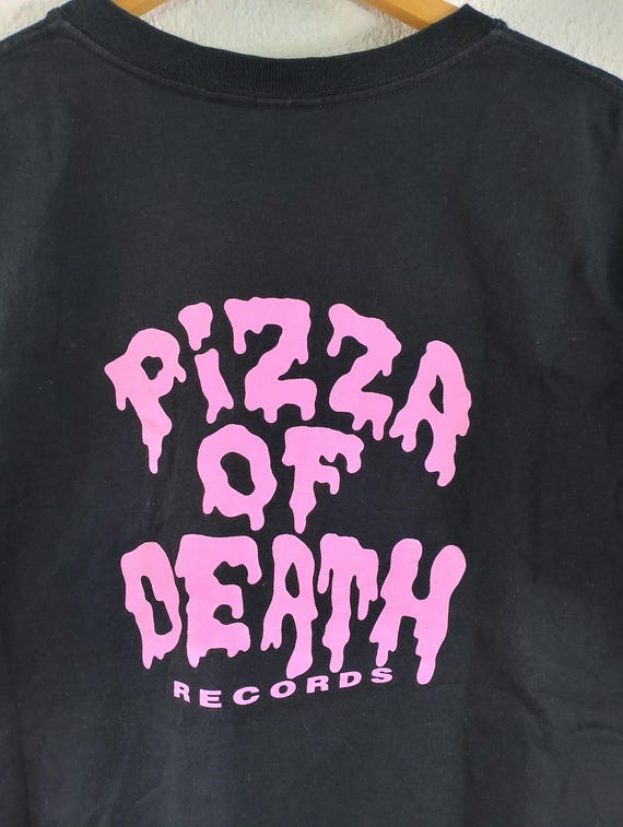 PIZZA OF DEATH RECORDS Tシャツ ハンバーガー Pizza of Death (record Label) T-shirt Large - Etsy UK