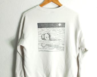 Sudadera de cuello redondo Kaws, talla M