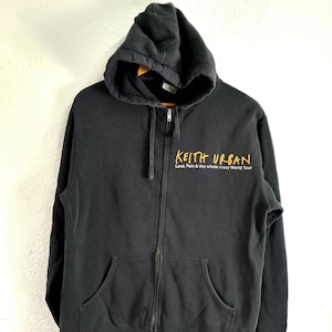 Keith urban tour zipper sweatshirt hoodies Medium