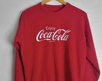 Moletom Coca-Cola tamanho médio