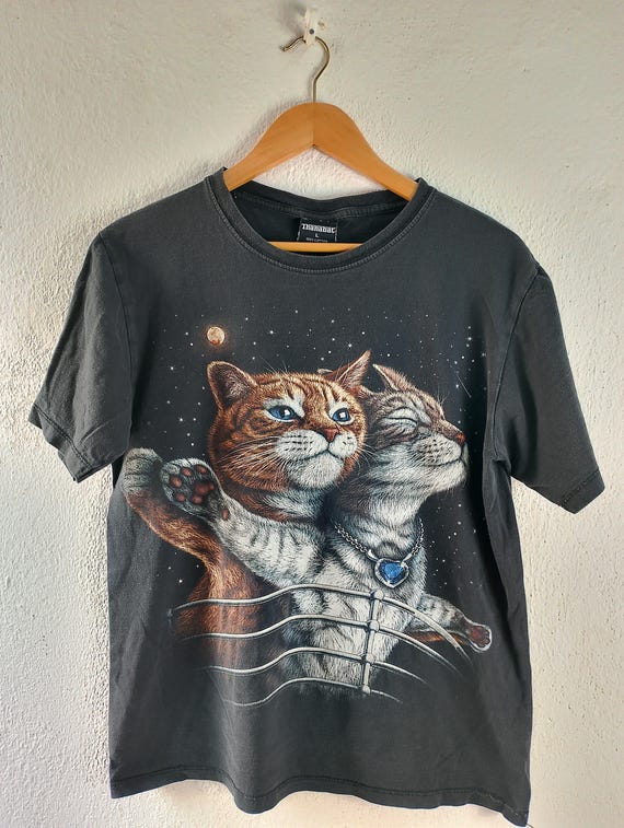 ヴィンテージ パロディ タイタニック 猫 T シャツ ミディアム - Etsy 日本