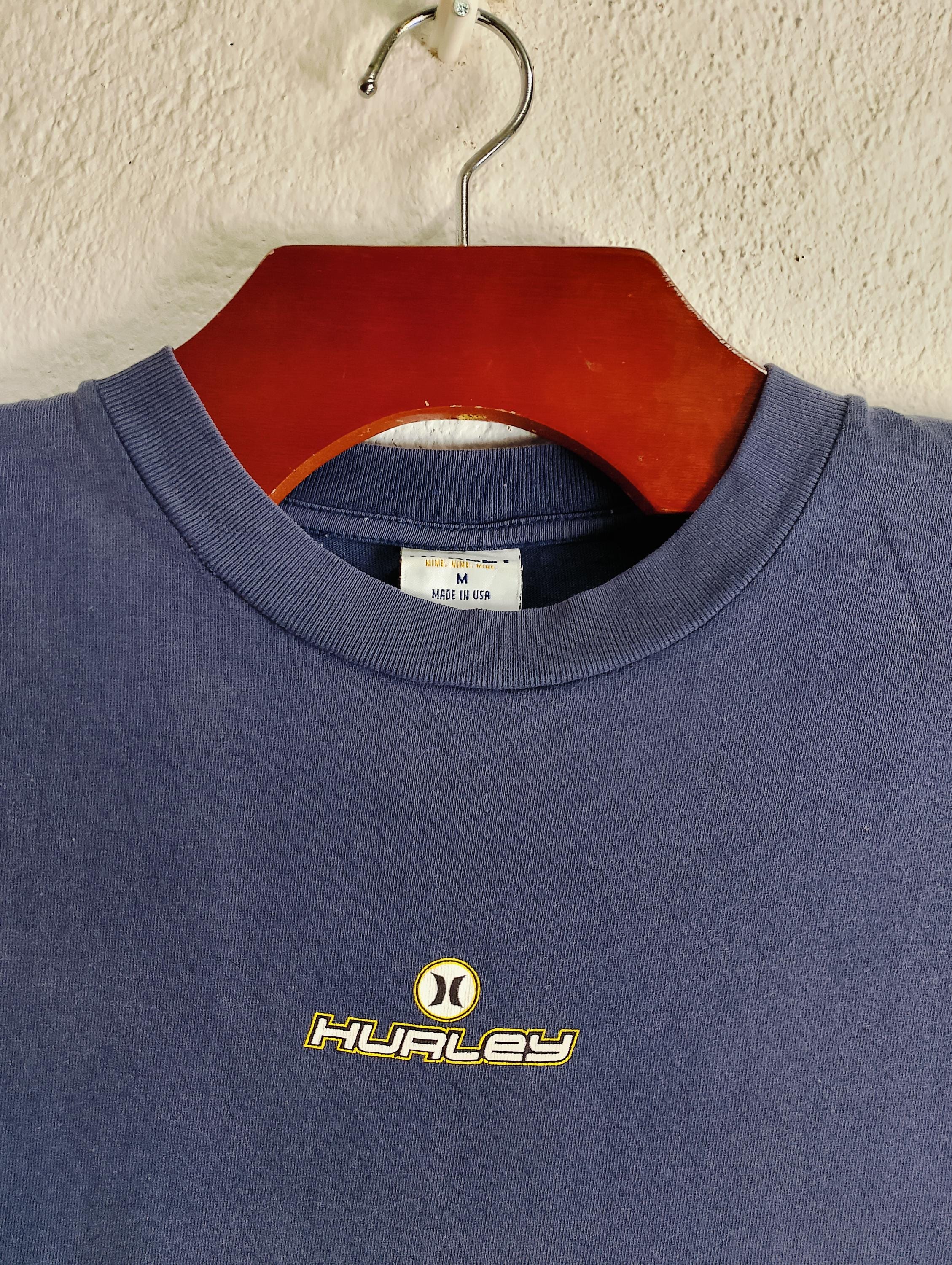 T-shirt Homme Hurley USA - Blanc - Taille L - Occasion Très Bon état (presque Neuf)