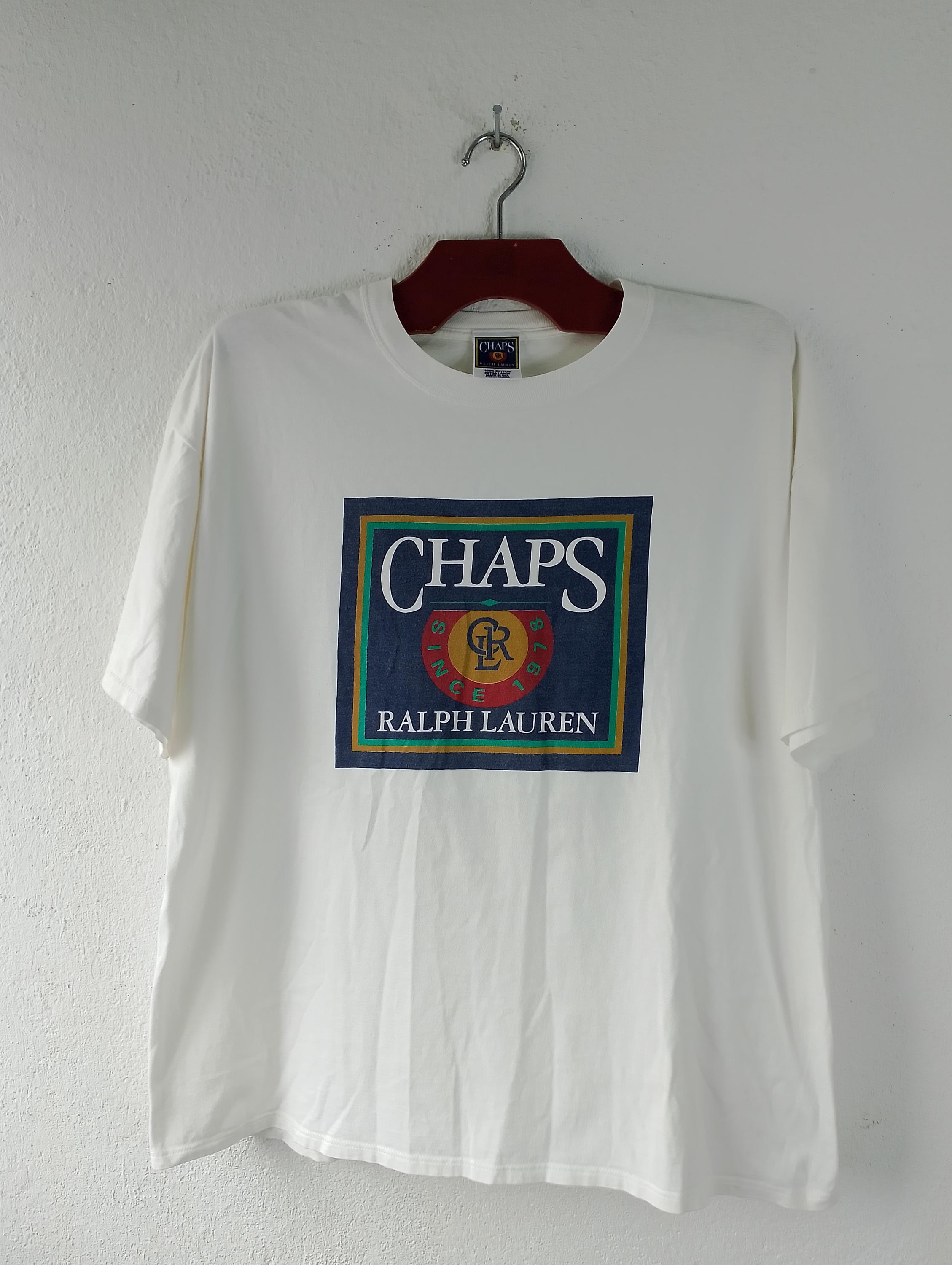 Vintage Chaps Ralph Lauren T-shirt XL - Etsy