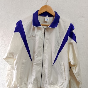 Vintage adidas track top jacket Medium