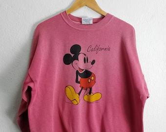 Vintage mickey mouse crewneck sweatshirt Large