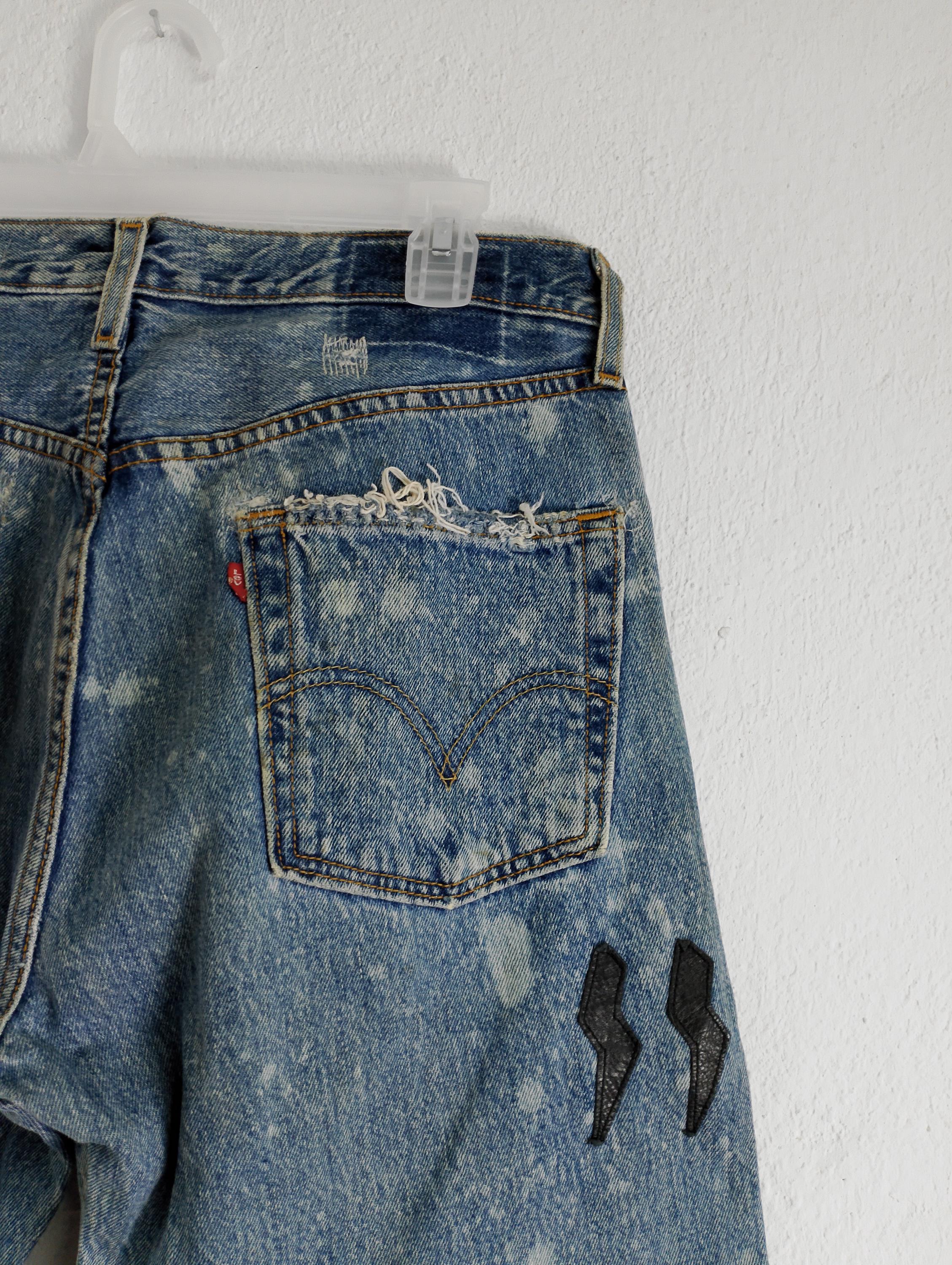 Levis 501 X Seven Three R Custom Size 32 - Etsy