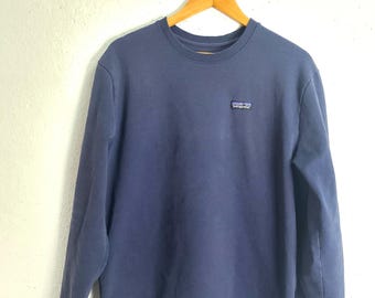 Sudadera Patagonia de cuello redondo, talla M.