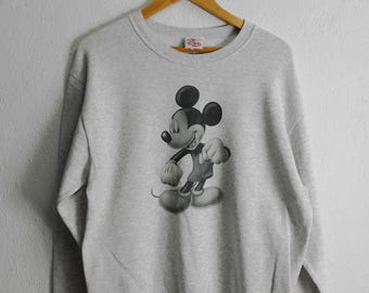 vintage mickey mouse crewneck sweatshirt medium