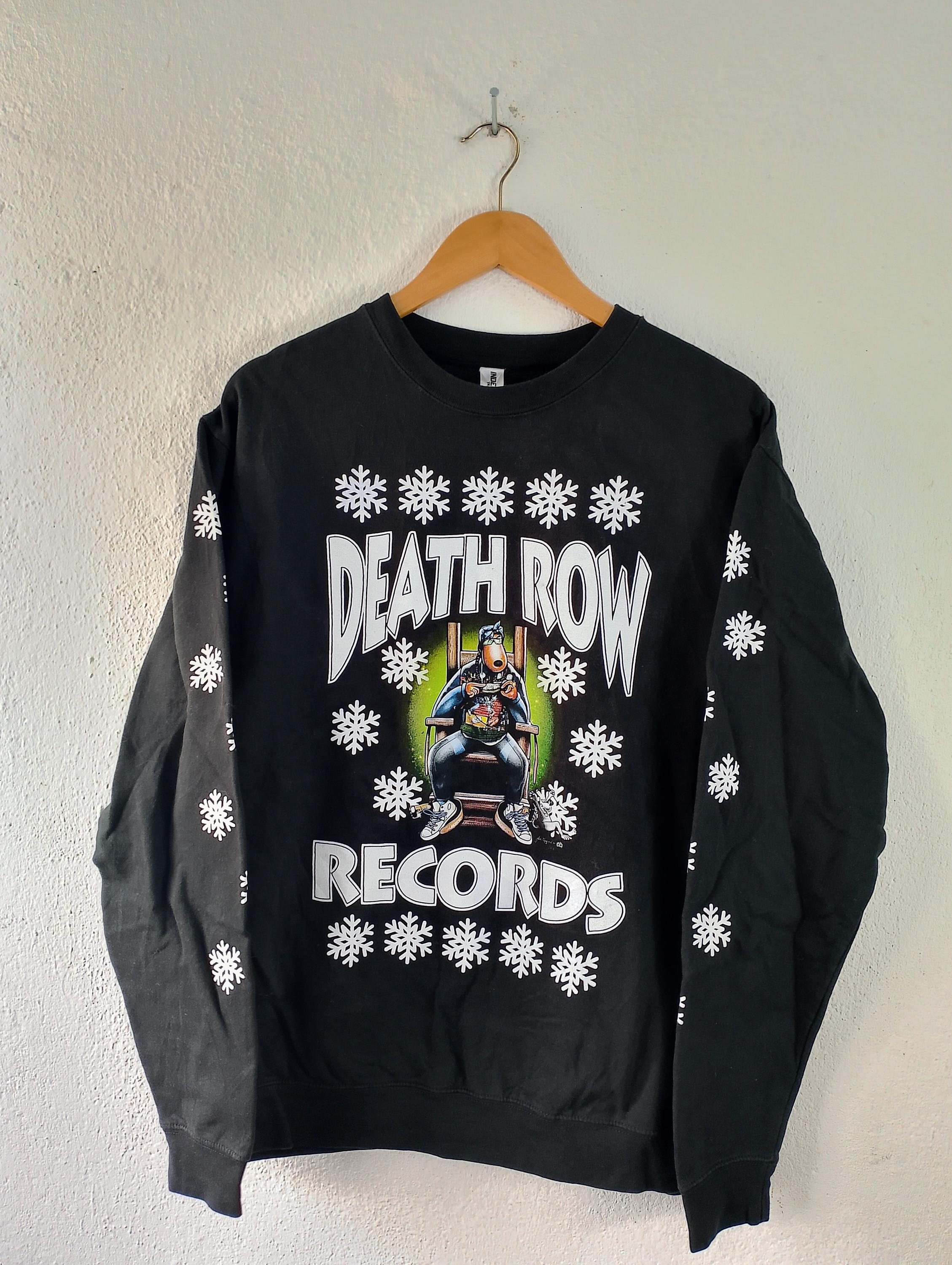 Deathrow Record Crewneck Sweatshirt Large - Etsy