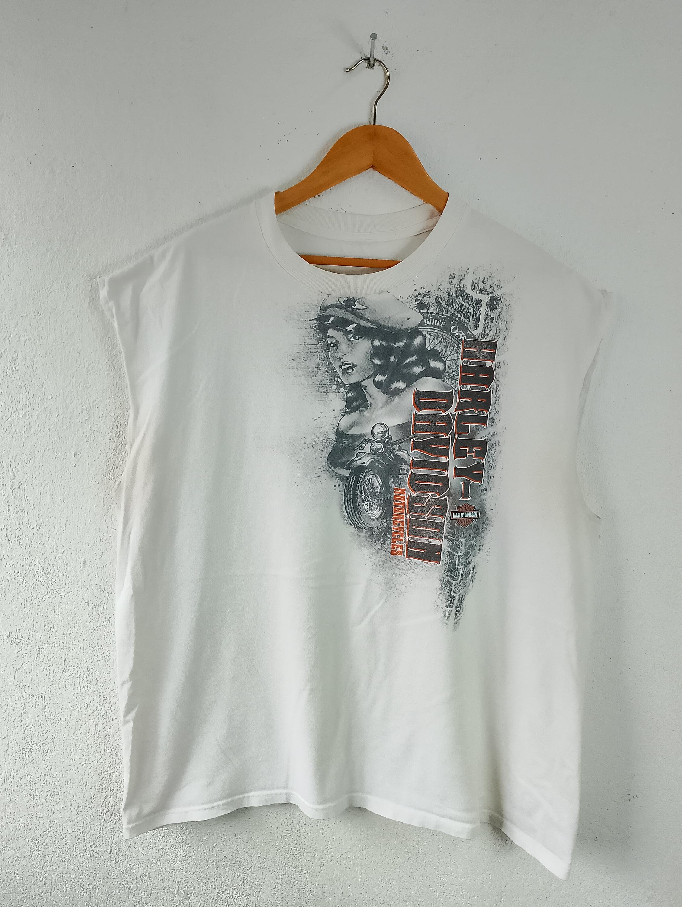 ハーレーダビッドソン ジェーンズビル ノースリーブ Tシャツ XXL