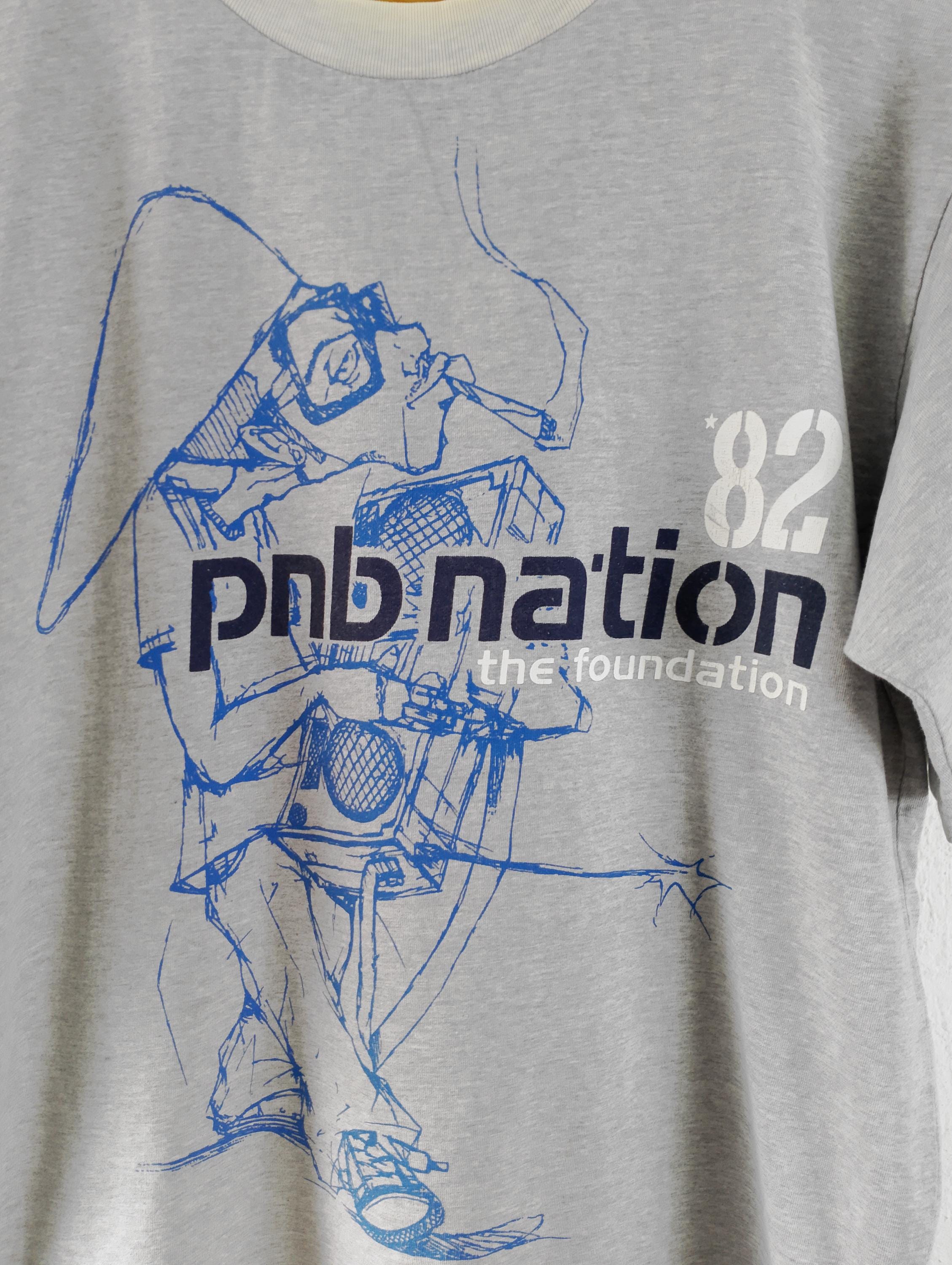 Vintage PNB Nation T-shirt Large - Etsy