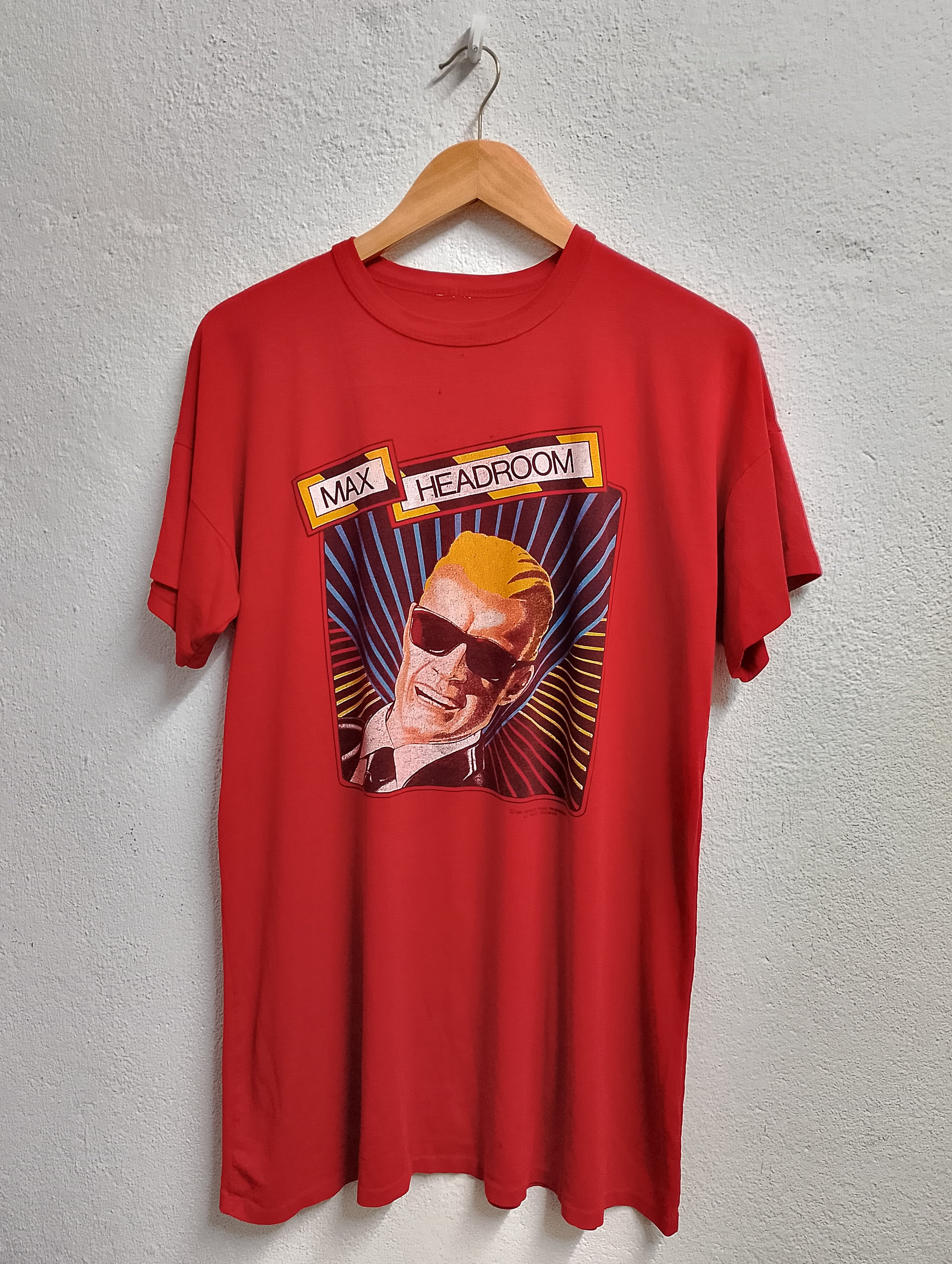 80s' Max Headroom vintage tシャツ Vintage Max Headroom T-shirt Large Tall - Etsy