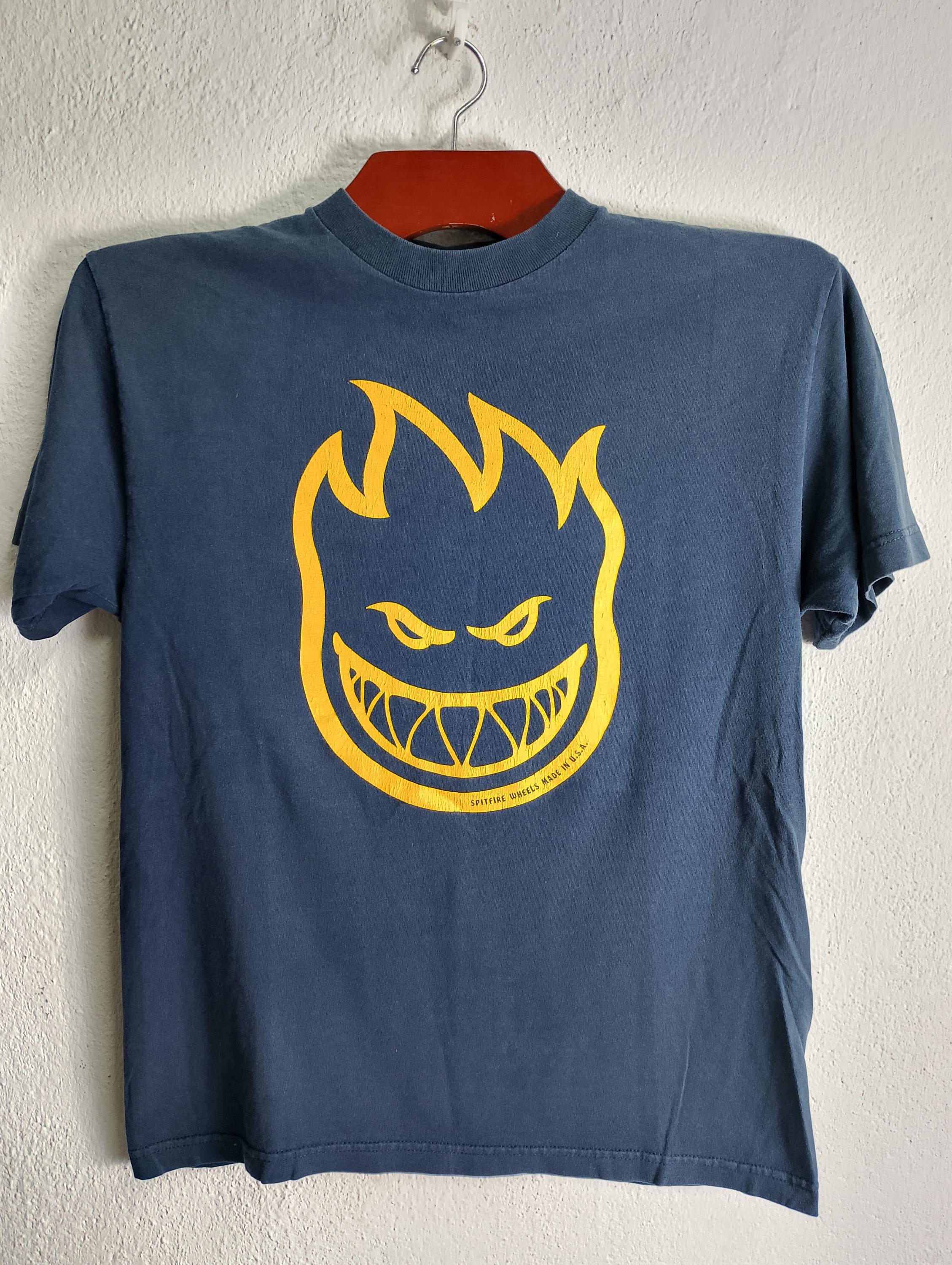 Spitfire Skateboarding T-shirt Medium - Etsy