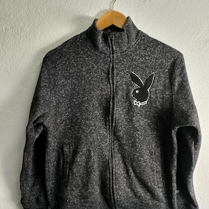 Playboy zipper sweatshirt Medium