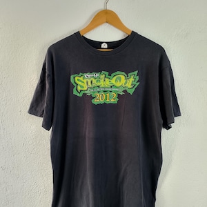 Cypress hill smokeout various artists concert tour t-shirt