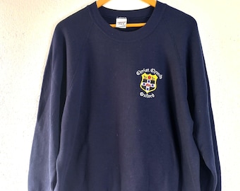 Vintage oxford Christian church crewneck sweatshirt Large