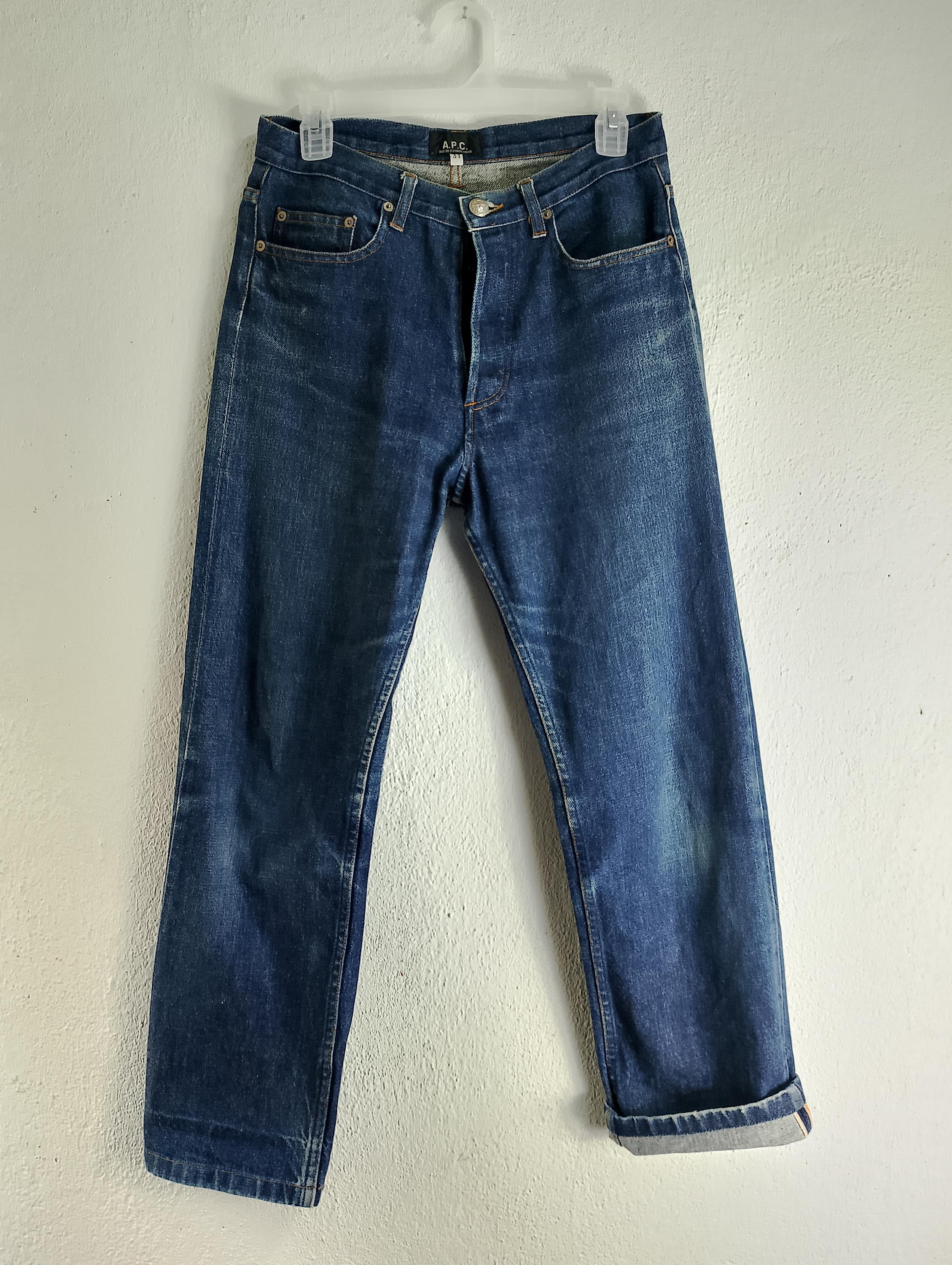 APC Selvedge Denim Size on 30 Inches - Etsy