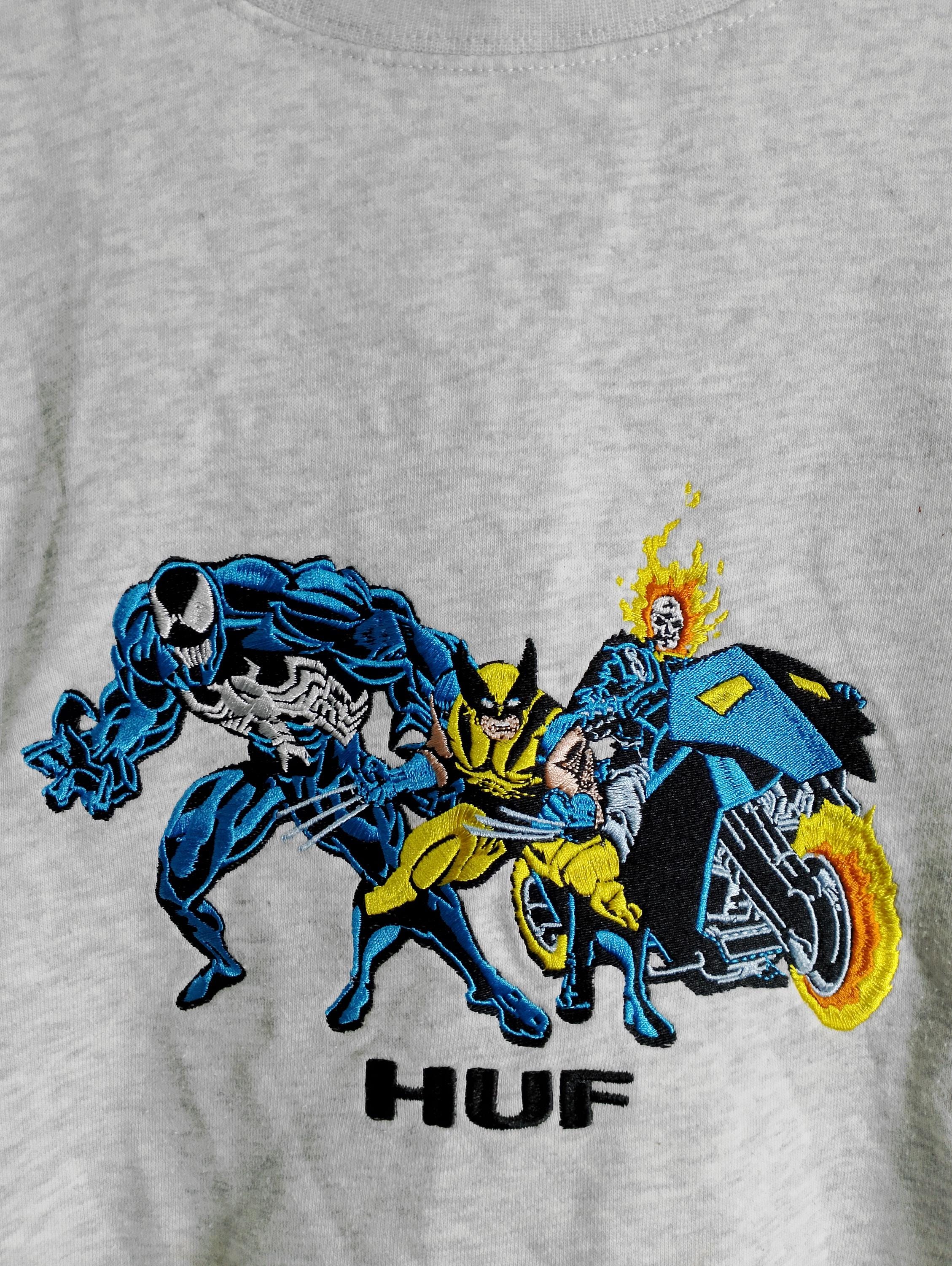 Huf X Marvel Crewneck Sweatshirt XL - Etsy