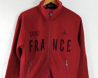 Le coq sportif France suéter con cremallera Medio