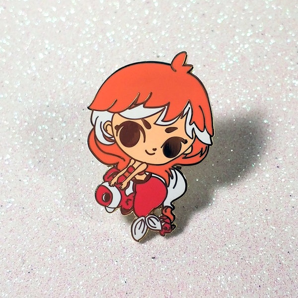 Orange Clownfish Little Mermaid enamel pin 45mm (seconds availables!)