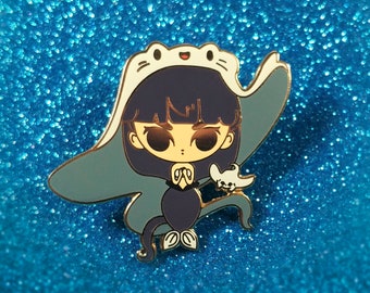 Stingray Turquoise Little Mermaid enamel pin (seconds availables!)