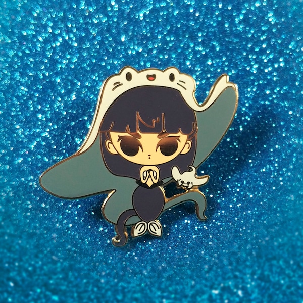 Stingray Turquoise Little Mermaid enamel pin (seconds availables!)