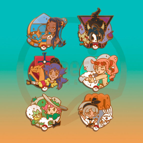 Galar Characters Nessa Allister Milo Bea Sonia And Leon Stickers Fan Art Die Cut Stickers Vinyl Stickers Laptop Phone Stickers