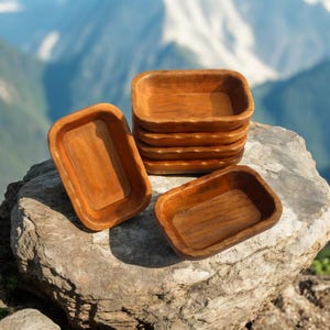 Handmade wooden dough bowls for candle work | candle work ready bowls | wood dough bowl for wax pouring | wholesale bowls