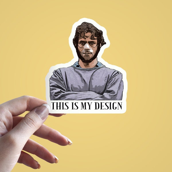 Will Graham Sticker, Hannibal TV Series Sticker, The Silence of Lambs, Hannibal Lecter, Hugh Dancy, Mads Mikkelsen, Criminal Thriller Gift