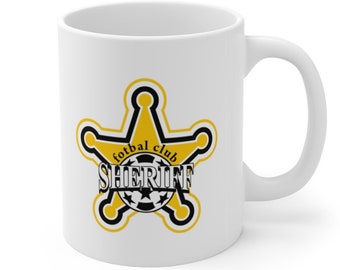 Sheriff Tiraspol Coffee Mug, Football Fan Tea Cup, Champions League 2021, Transnistria Soccer Gift, Yellow-Blacks Wasps, Moldovan Division