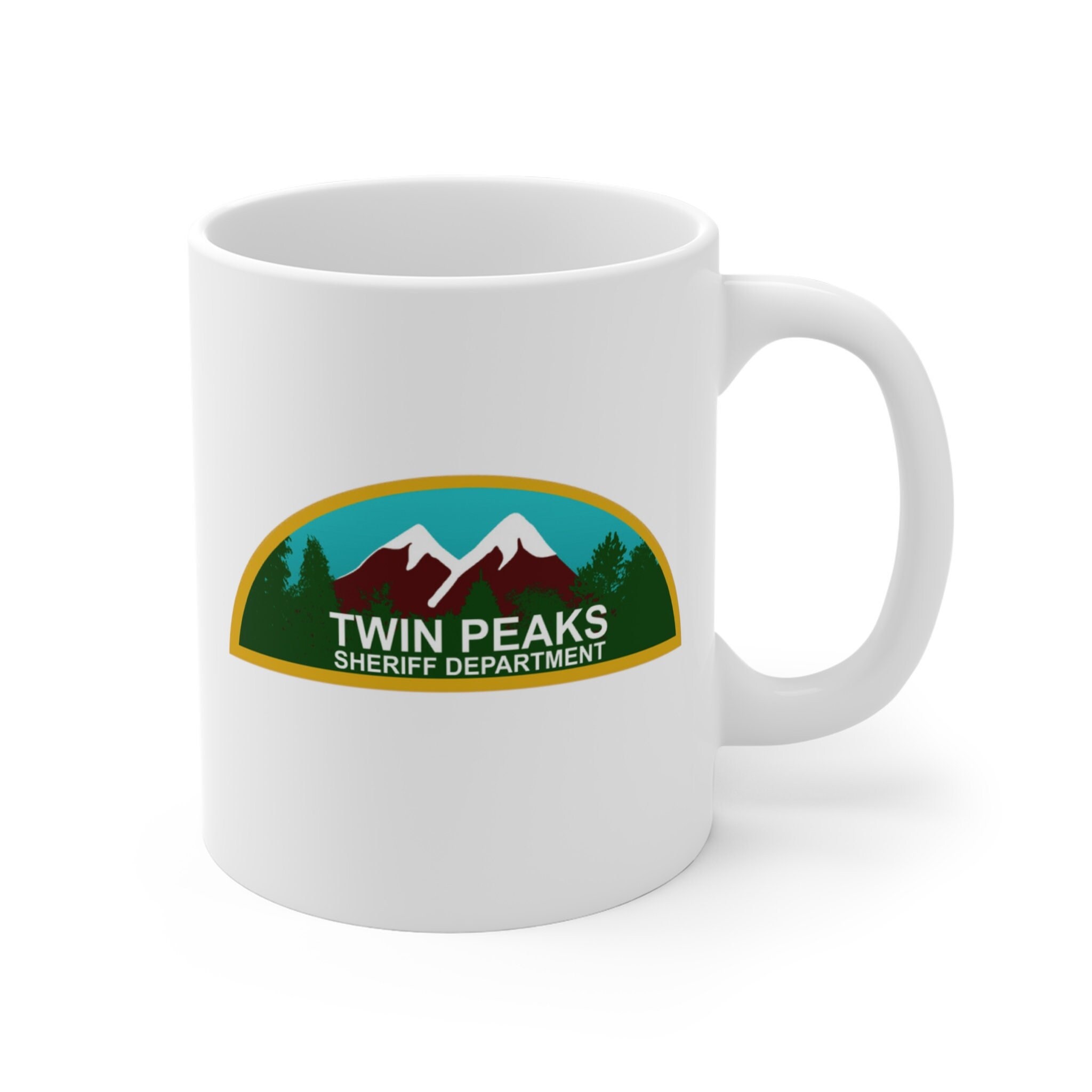 Twin Peaks Sheriff Department Mug Etsy