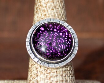 Dichroic Glass Ring