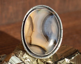 Turkish Agate Statement Ring