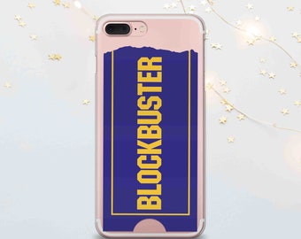 Blockbuster VHS Tape Phone Case: TPU Soft Cover