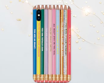 Colored Pencils iPhone Case: Art TPU Phone Cover
